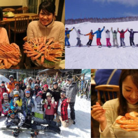 カニのフルコース スキー＆スノーボードツアー/社会人サークルNutsbery